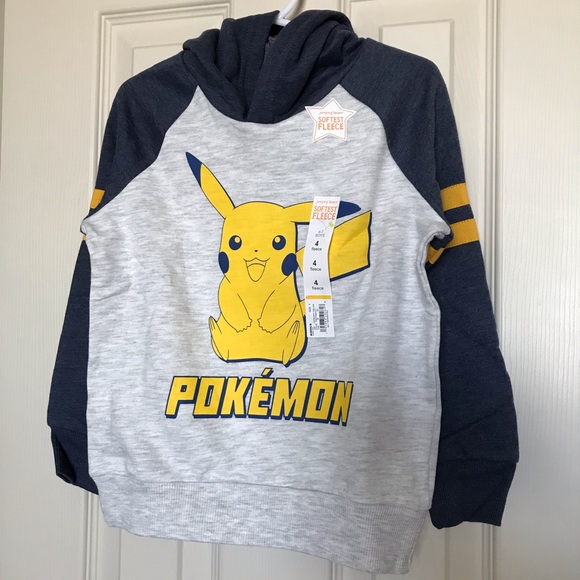 jumping beans Other - Pokemon Pikachu Hooded Raglan Sweatshirt Boys